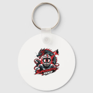 Super Moto Rider � Motorcycle  Key Ring