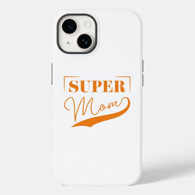 Super Mum Case-Mate iPhone Case (Back)