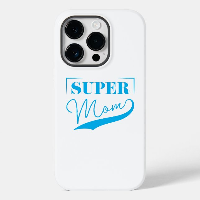 Super Mum Case-Mate iPhone Case (Back)