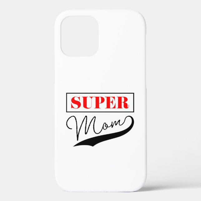 Super Mum Case-Mate iPhone Case (Back)