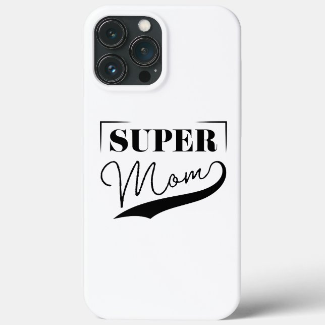 Super Mum Case-Mate iPhone Case (Back)