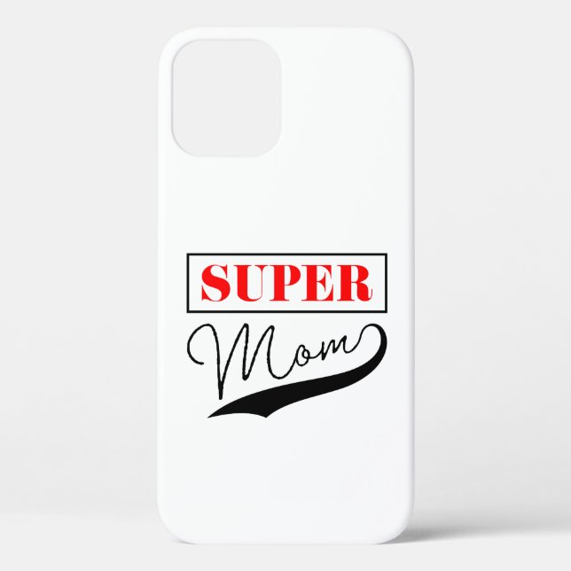 Super Mum Case-Mate iPhone Case (Back)