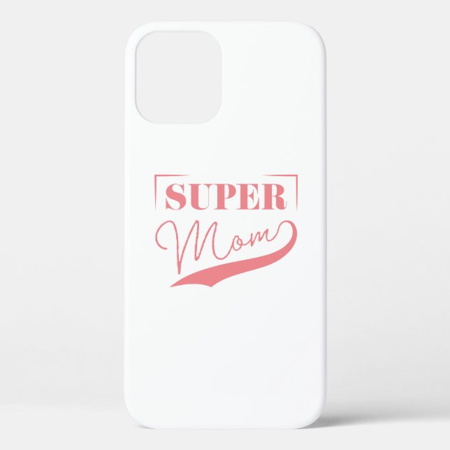 Super Mum Case-Mate iPhone Case (Back)