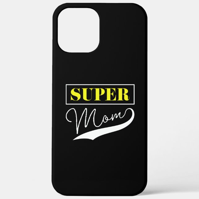 Super Mum Case-Mate iPhone Case (Back)