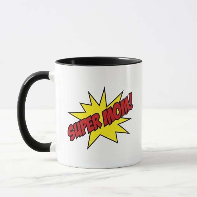Super Mum! Coffee Mug (Left)