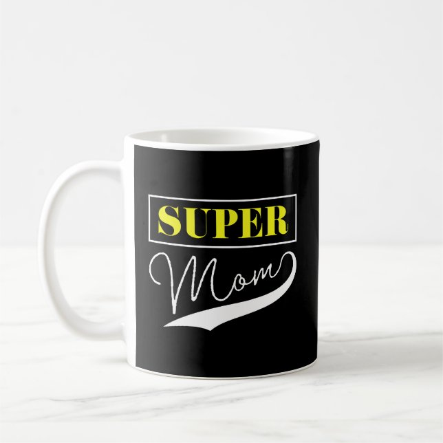 Super Mum  Coffee Mug (Left)