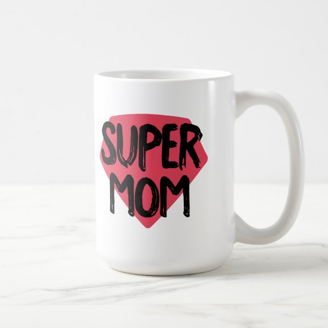 Super Mum Coffee Mug (Right)