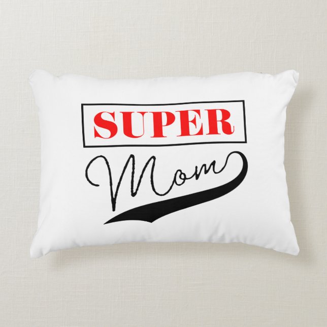 Super Mum Decorative Cushion (Front)