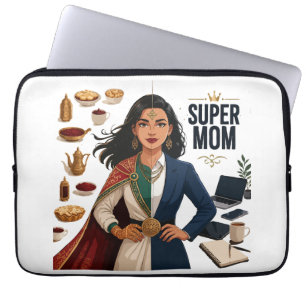 Super Mum Dual Life Professional and Traditional  Laptop Sleeve