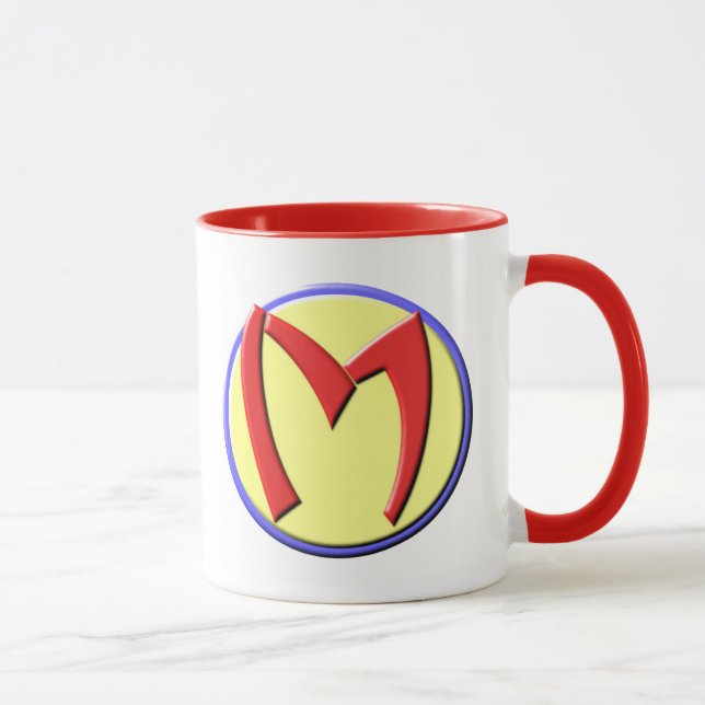 Super Mum Emblem Mug (Right)