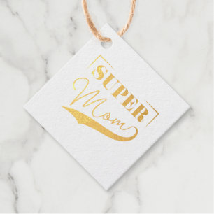 Super Mum Favour Tags