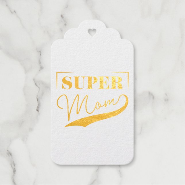 Super Mum Gift Tags (Front)
