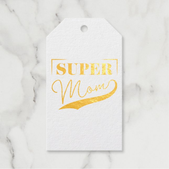 Super Mum Gift Tags (Front)