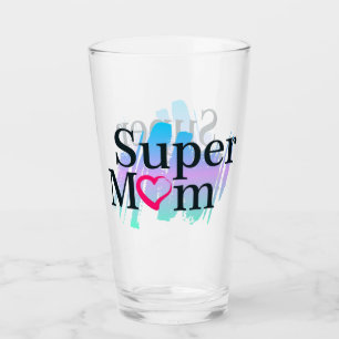 Super Mum Glass