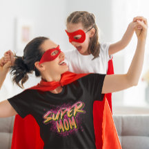 Super Mum Graffiti-Inspired