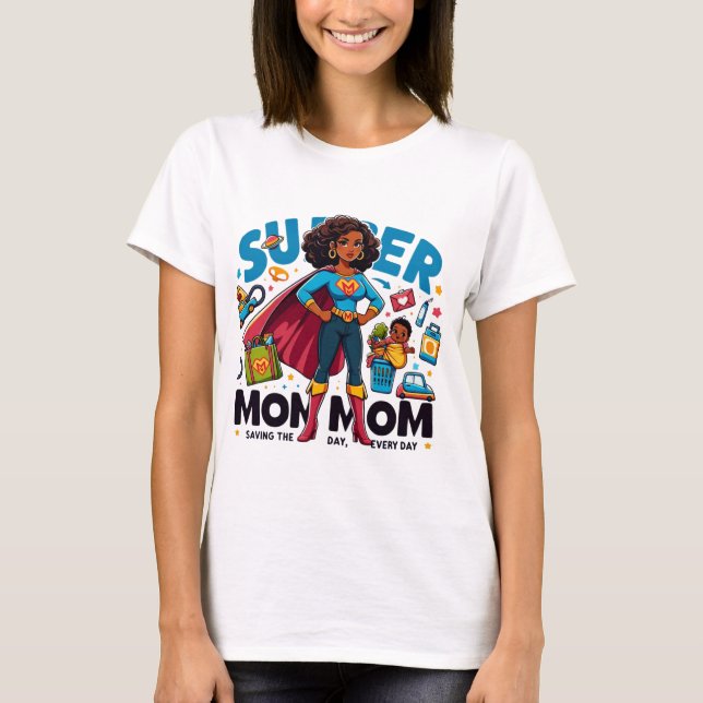 Super Mum Hero Tee (Front)