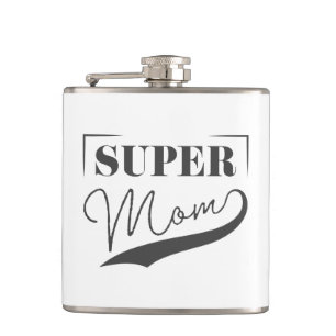 Super Mum Hip Flask