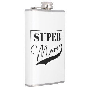 Super Mum Hip Flask