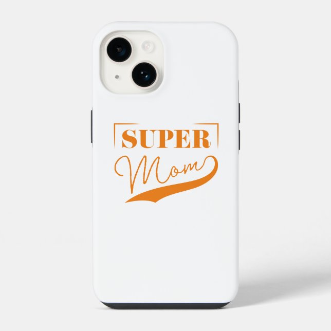 Super Mum iPhone Case (Back)