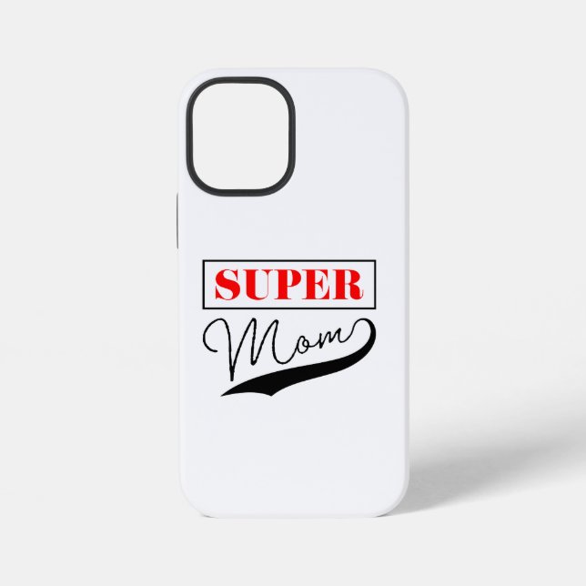 Super Mum iPhone Case (Back)