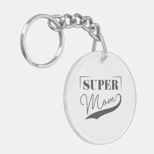 Super Mum Key Ring