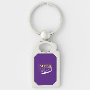 Super Mum Key Ring