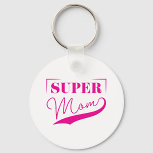 Super Mum Key Ring