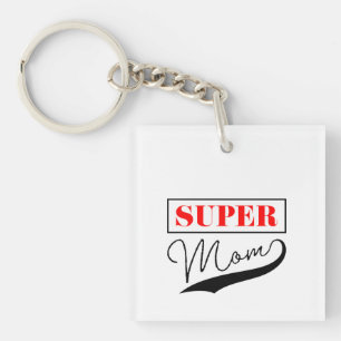 Super Mum Key Ring