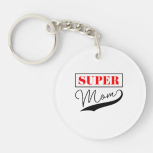 Super Mum Key Ring