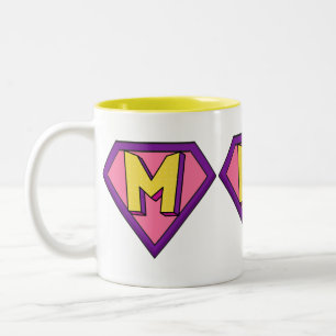 Super Mum Mother's Day Two-Tone Coffee Mug