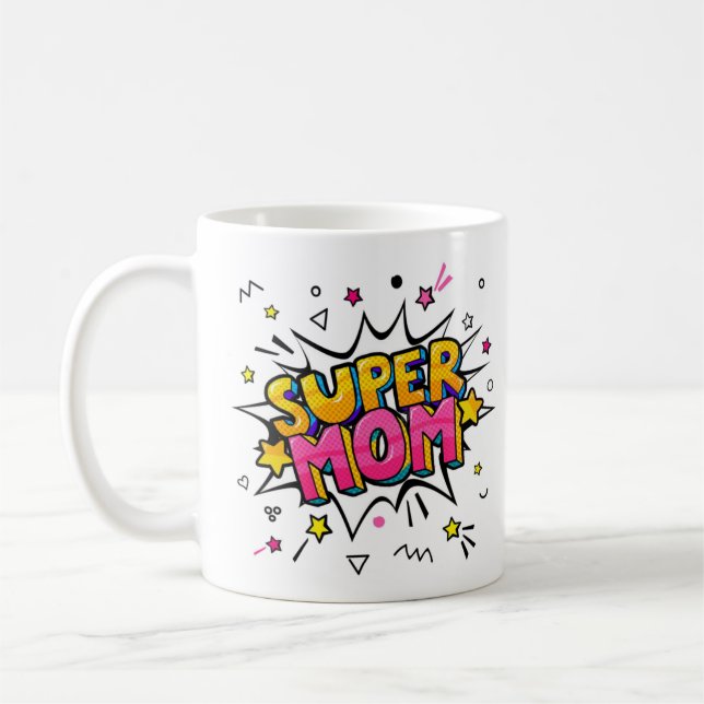 Super mum mug (Left)