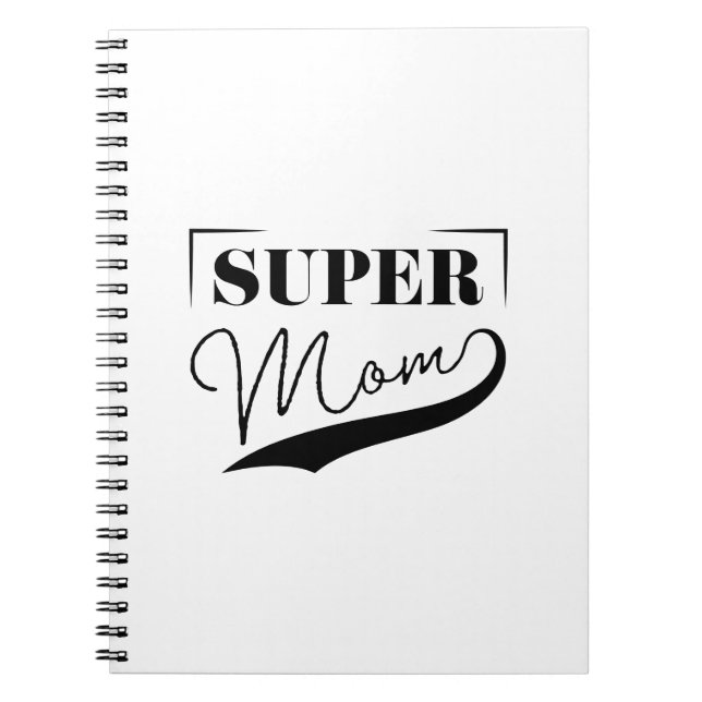 Super Mum Notebook (Front)