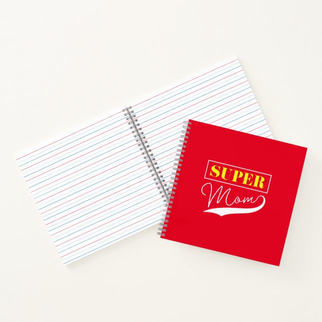 Super Mum  Notebook (Inside)