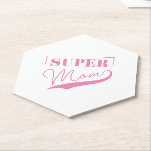 Super Mum Paper Coaster
