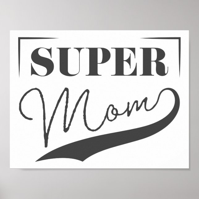 Super Mum Poster (Front)