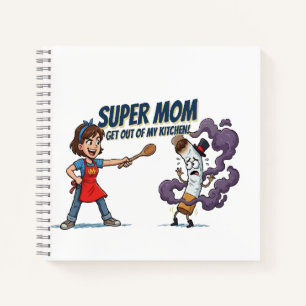 Super Mum Quit Smoking Success Notebook
