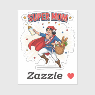 Super Mum Retro Superhero Mother's Day Gift