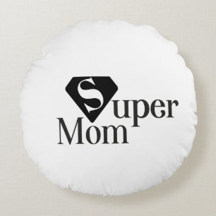 Super Mum Round Pillow