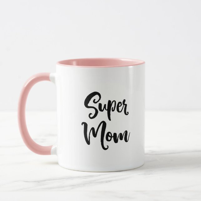 Super Mum Serif Mug (Left)