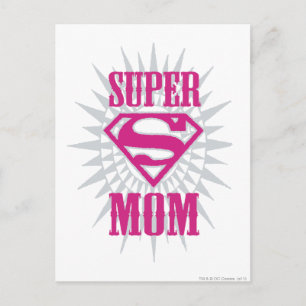 Super Mum Starburst Postcard