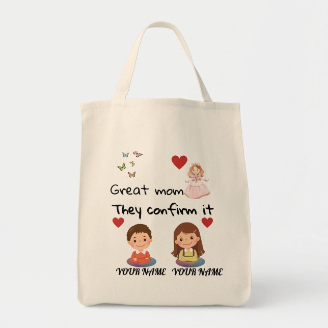 Super mum tote bag (Front)