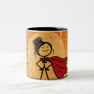 Super Mum Vintage Mug   Mother’s Day Gift