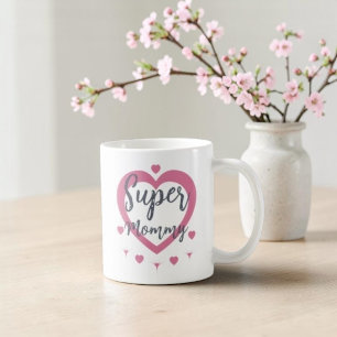 Super Mummy Personalised Best Mum Gift Coffee Mug