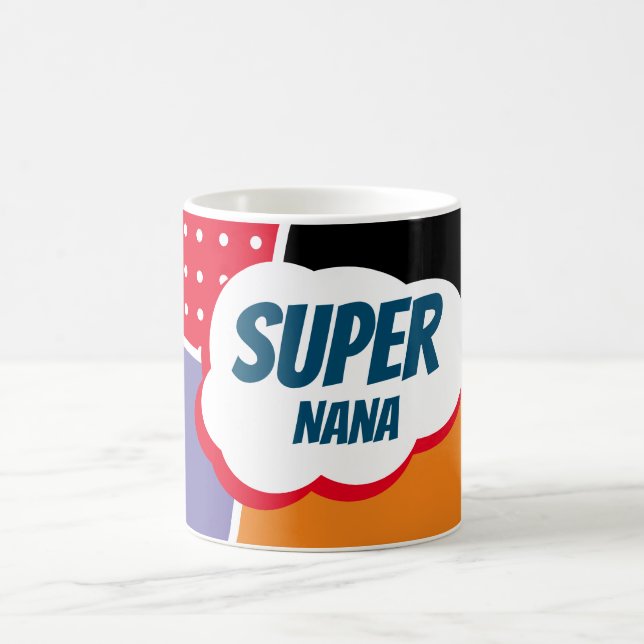 SUPER NANA Comic Strip Coffee Mug (Center)