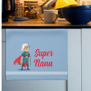 Super Nana Fun Gift Tea Towel