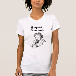 Super Nanna knitting B&W T-Shirt