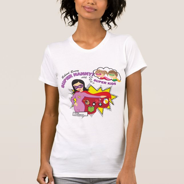 Super Nanny T-shirt (Front)