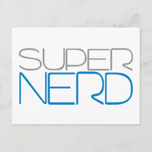 Super Nerd Postcard
