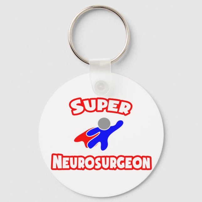 Super Neurosurgeon Key Ring (Front)
