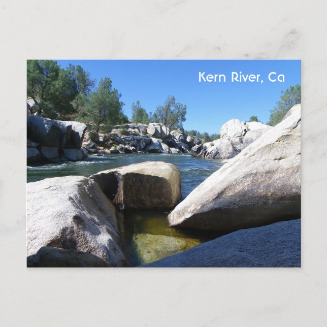 Super Nice Kern River Postcard! Postcard (Front)